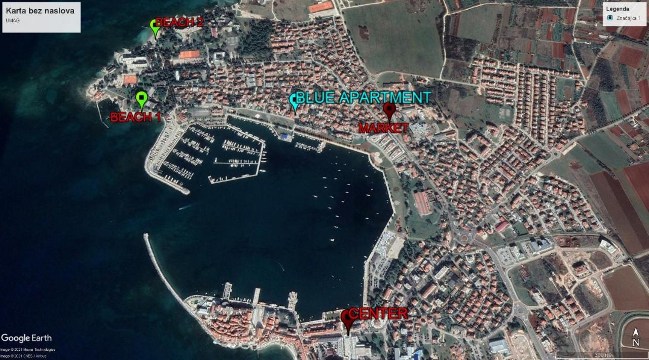 Blue Apartment Umag Ngoại thất bức ảnh